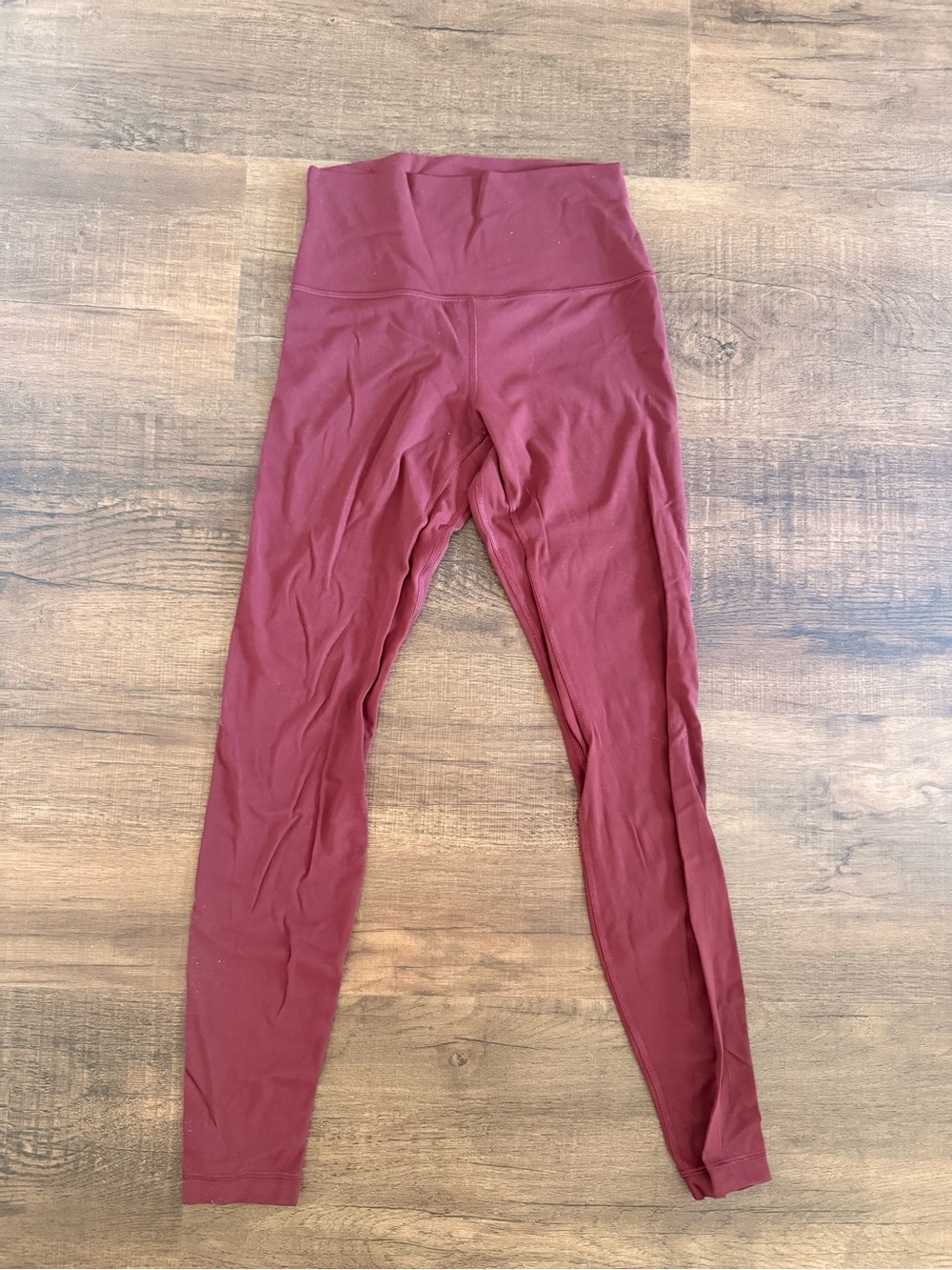 Lululemon Burgundy Leggings